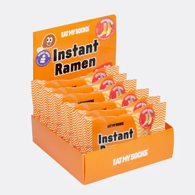 Chaussettes - Eat My Socks Instant Ramen, Chicken - THE WOW EFFECT COMPANY