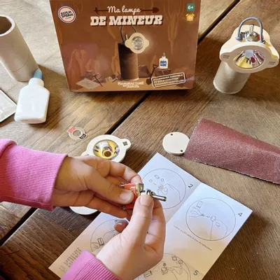 Toys - My Miner's Lamp, a family building project - MANUFACTURE EN FAMILLE