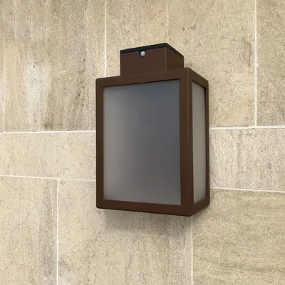 Outdoor wall lamps - APS 030 solar wall light - LYX LUMINAIRES