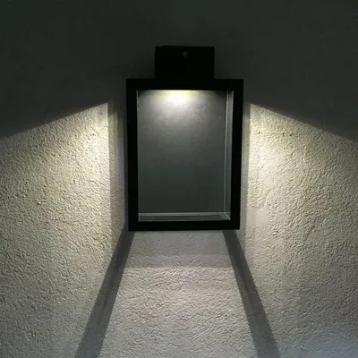 Outdoor wall lamps - APS 030 solar wall light - LYX LUMINAIRES