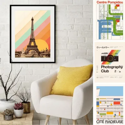 Affiches - Collection Florent Bodart - BLUE SHAKER