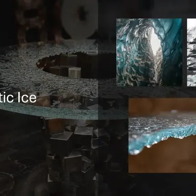 Conference tables - Arctic Ice - NARCIS
