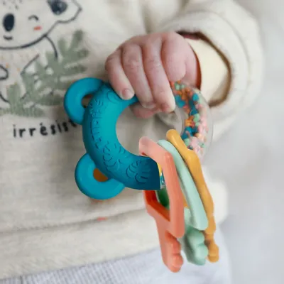 Toys - Teething Rattle - Made in France - LUDI