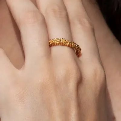 Jewelry - GOLDEN RING STARDUST - JOIDART