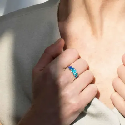 Bijoux - BAGUE EN ARGENT GAUDÍ JEWELRY PALAU GÜELL - JOIDART