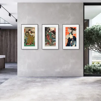 Autres objets connectés  - Lot de 3 InkPoster Affresco 31,5" - INKPOSTER
