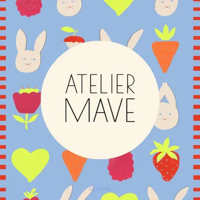 Sacs et cartables - Mave_AlverPattern_Bunnies - ATELIER MAVE