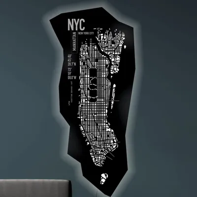 Wall lamps - New York Wall Lamp in Leather, Backlit with LED Customizable - FRANK&FRANK