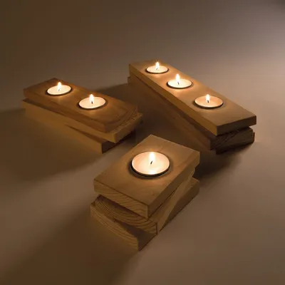 Decorative objects - Candle holder, 2 candles - LIEU MULTIPLE