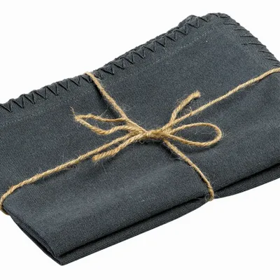 Napkins - Set of 2 recycled table napkins Delia Ombre 41 X 41 - MAISON VIVARAISE - SDE VIVARAISE WINKLER