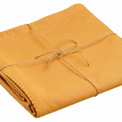Nappes - Nappe recyclée Delia Tournesol 170 x 170 - MAISON VIVARAISE - SDE VIVARAISE WINKLER