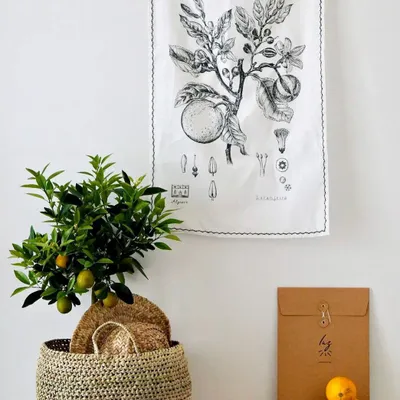 Kitchen linens - Laranjeira/Oranger - Tea Towel - LUZ EDITIONS