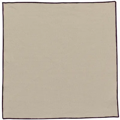 Napkins - Recycled Napkin Grace Ficelle 40 X 40 - MAISON VIVARAISE - SDE VIVARAISE WINKLER