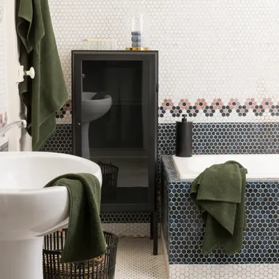 Bath towels - Bora Bath Towel Romarin 90 X 150 - MAISON VIVARAISE - SDE VIVARAISE WINKLER