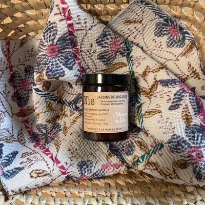 Bougies - Bougies naturelles 100% végetales made in France aux essences de Grasse - MAISON LILO