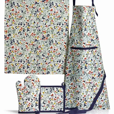 Linge d'office - Torchon recyclé Greta Multico 50 x 70 - MAISON VIVARAISE - SDE VIVARAISE WINKLER