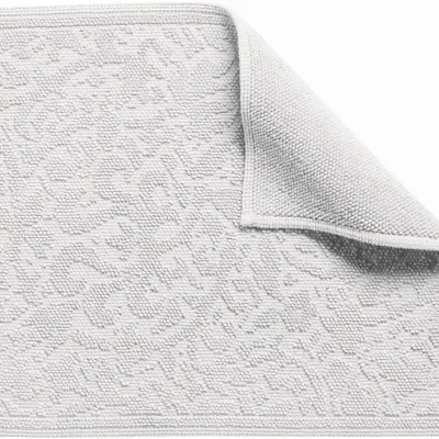 Autres linges de bain - Tapis de bain Gilda Neige 54 x 64 - MAISON VIVARAISE - SDE VIVARAISE WINKLER