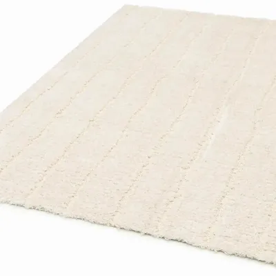 Rugs - Recycled Rug Maël Neige 200 X 290 X 4 - MAISON VIVARAISE - SDE VIVARAISE WINKLER