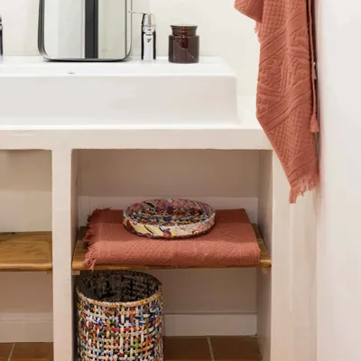 Bath towels - Zoe Bath Towel Sienne 100 X 180 - MAISON VIVARAISE - SDE VIVARAISE WINKLER