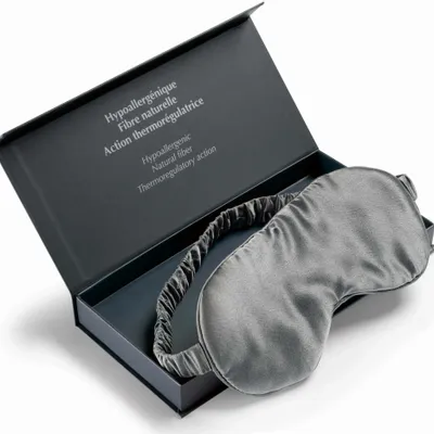 Sleepwear - Ashley Sleep Mask Latte 9 X 23 - MAISON VIVARAISE - SDE VIVARAISE WINKLER