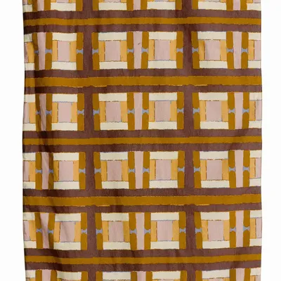 Bed linens - Taho Printed Comforter Cuivre 85 X 200 - MAISON VIVARAISE - SDE VIVARAISE WINKLER