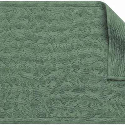 Autres linges de bain - Tapis de bain Gilda Thym 54 x 110 - MAISON VIVARAISE - SDE VIVARAISE WINKLER