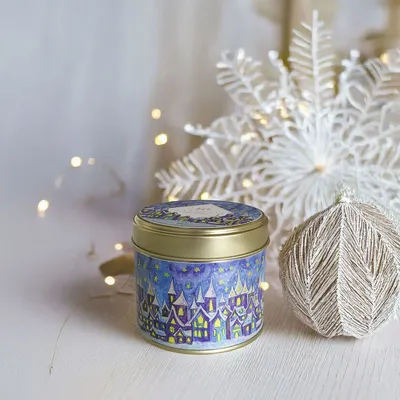 Gifts - Starry Night - Natural Soy Wax Scented Candle - SAUGETTE