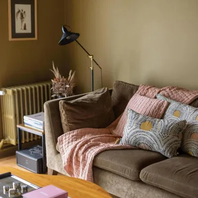 Coussins - Coussin Swami Argile 45 x 45 - MAISON VIVARAISE - SDE VIVARAISE WINKLER