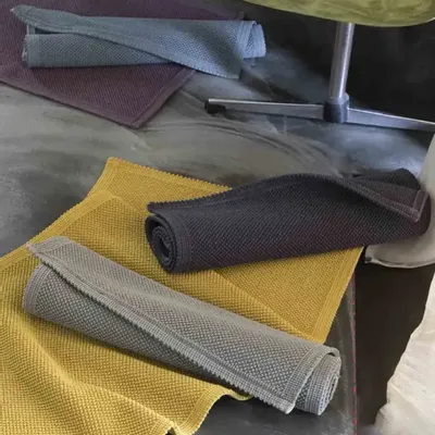 Other bath linens - Etia Bath Mat Absynthe 54 X 110 - MAISON VIVARAISE - SDE VIVARAISE WINKLER