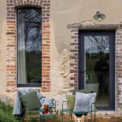 Bed linens - Kinta Hot Water Bottle Olive 23 X 33 - MAISON VIVARAISE - SDE VIVARAISE WINKLER