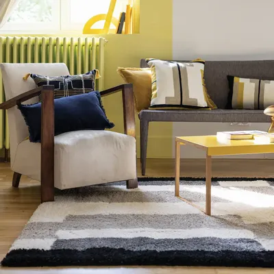 Cushions - Plain Cushion Fara Marine 45 X 45 - MAISON VIVARAISE - SDE VIVARAISE WINKLER