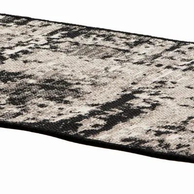 Rugs - Catania 2 Outdoor Rug Noir 60 X 110 - MAISON VIVARAISE - SDE VIVARAISE WINKLER