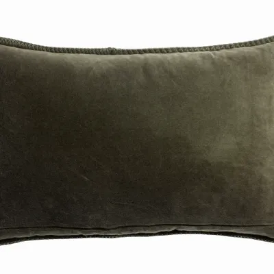 Coussins textile - Coussin brodé Dusko Thym 40 x 65 - MAISON VIVARAISE - SDE VIVARAISE WINKLER