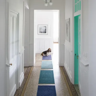 Other bath linens - Enzo Bath Mat Vert de gris 54 X 110 - MAISON VIVARAISE - SDE VIVARAISE WINKLER