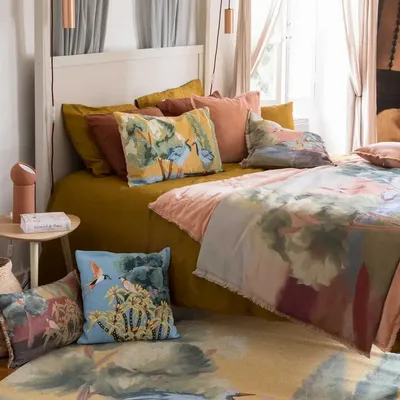 Cushions - Zeff Lola Cushion Multico 45 X 45 - MAISON VIVARAISE - SDE VIVARAISE WINKLER