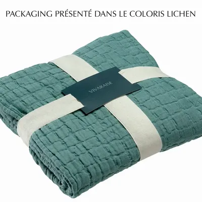 Throw blankets - Swami Throw Blanket Curry 130 X 200 - MAISON VIVARAISE - SDE VIVARAISE WINKLER