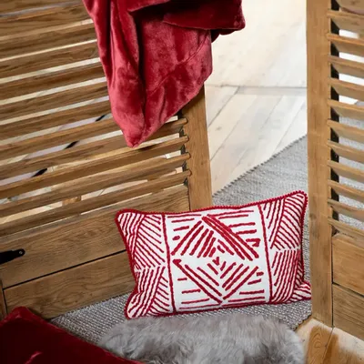 Coussins - Coussin Tender Rubis 50 X 50 - MAISON VIVARAISE - SDE VIVARAISE WINKLER