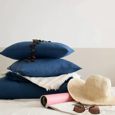 Cushions - Plain Cushion Zeff Touareg 30 X 50 - MAISON VIVARAISE - SDE VIVARAISE WINKLER