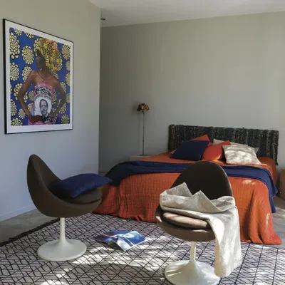 Plaids - Plaid Swami Rooibos 130 x 200 - MAISON VIVARAISE - SDE VIVARAISE WINKLER