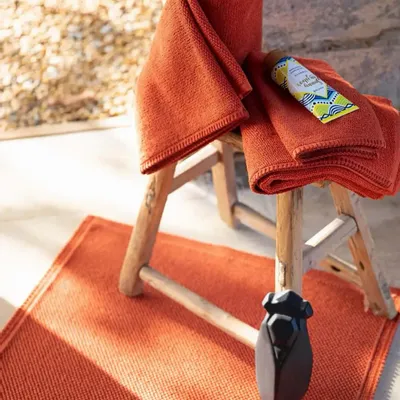 Serviettes de bain - Drap de douche Bora Rooibos 70 x 130 - MAISON VIVARAISE - SDE VIVARAISE WINKLER