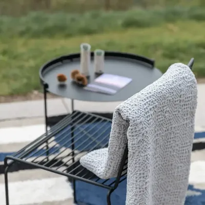 Linge de lit - Jeté Tana Perle 240 x 260 - MAISON VIVARAISE - SDE VIVARAISE WINKLER