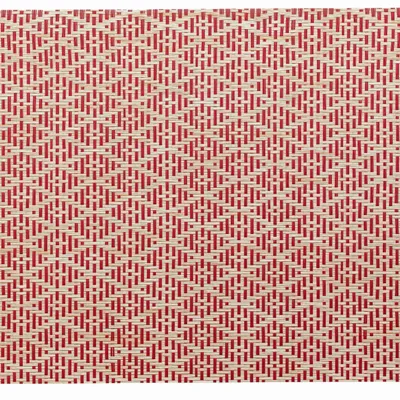 Table cloths - Kadra Placemat Set Naturel/Rouge 33 X 45 - MAISON VIVARAISE - SDE VIVARAISE WINKLER