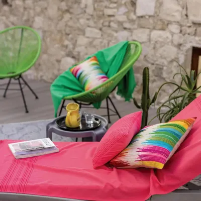 Bed linens - Cancun Hammam Towel Malabar 90 X 180 - MAISON VIVARAISE - SDE VIVARAISE WINKLER