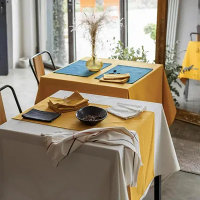 Table cloths - Recycled Tablecloth Delia Ombre 170 X 300 - MAISON VIVARAISE - SDE VIVARAISE WINKLER