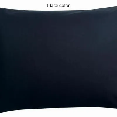 Linge de lit - Taie d'oreiller Linco Marine 50 x 75 - MAISON VIVARAISE - SDE VIVARAISE WINKLER