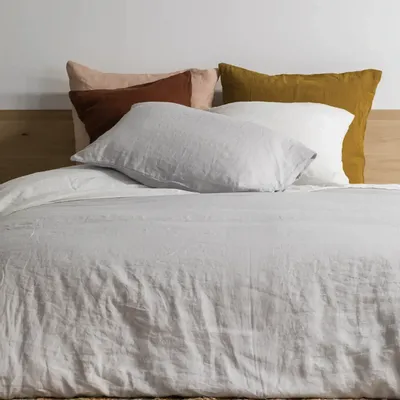 Bed linens - Zeff Pillowcase Bronze 65 X 65 - MAISON VIVARAISE - SDE VIVARAISE WINKLER