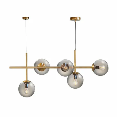 Suspensions - Pendentif de table Como Long en laiton - DYBERG LARSEN