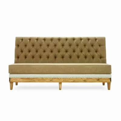 Banquettes pour collectivités - Regento Bench | Banc capitonné - CREARTE COLLECTIONS