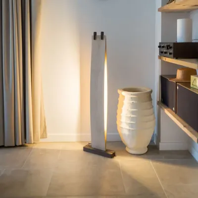 Table lamps - Wooden table lamp - Pince moi - H130cm - C'EST BIEN FAIT