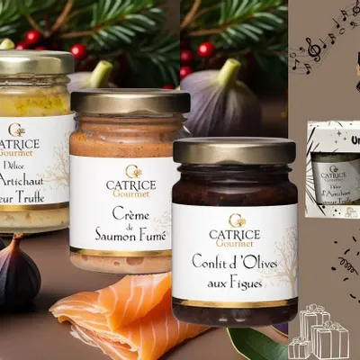 Épicerie fine - COFFRET Un petit air de Fête - CATRICE GOURMET